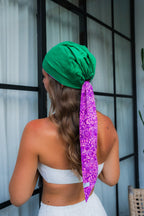 Bandana réversible Violetta
