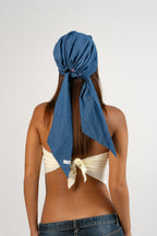 Bandana réversible Denim