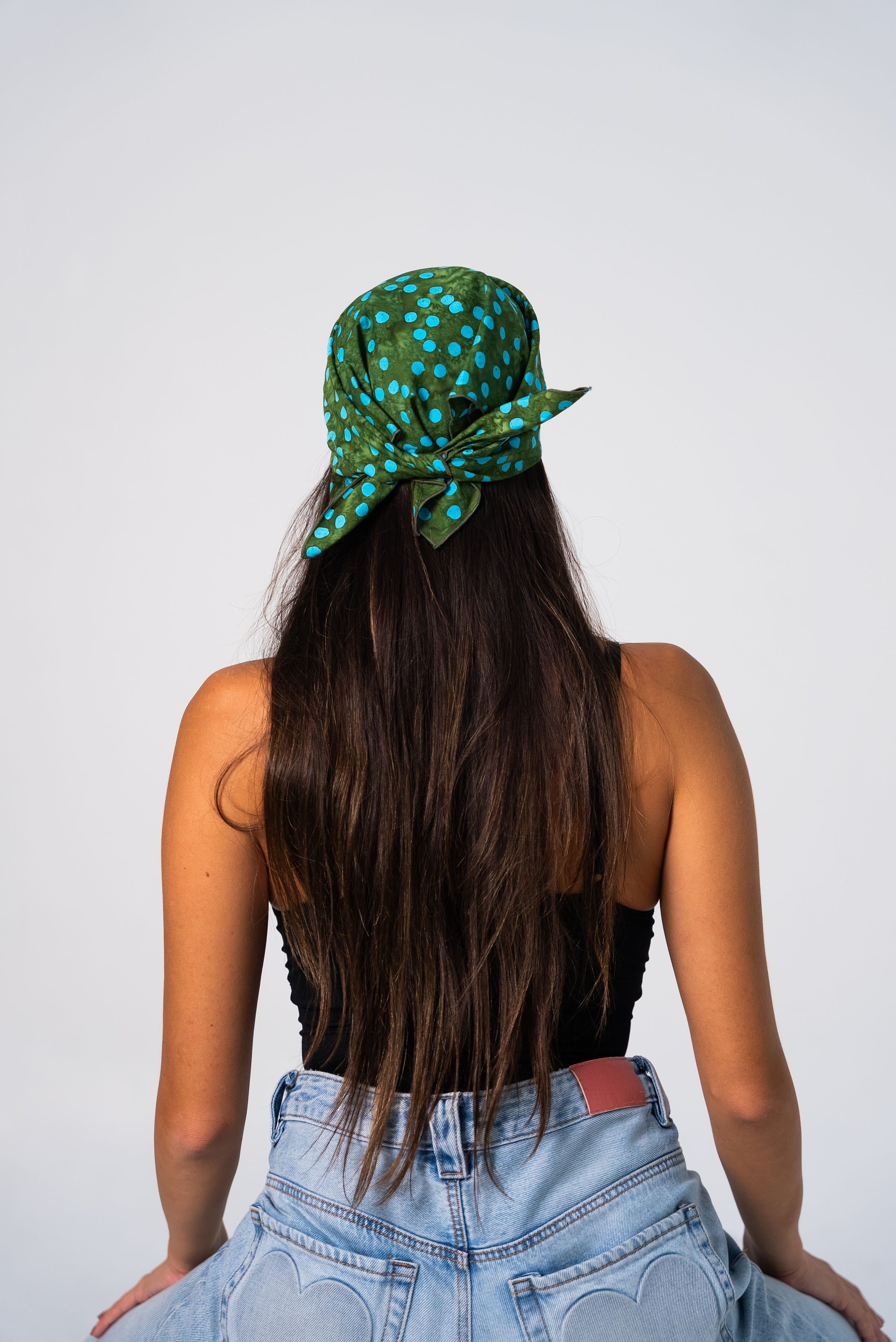 Bandana carré Olive