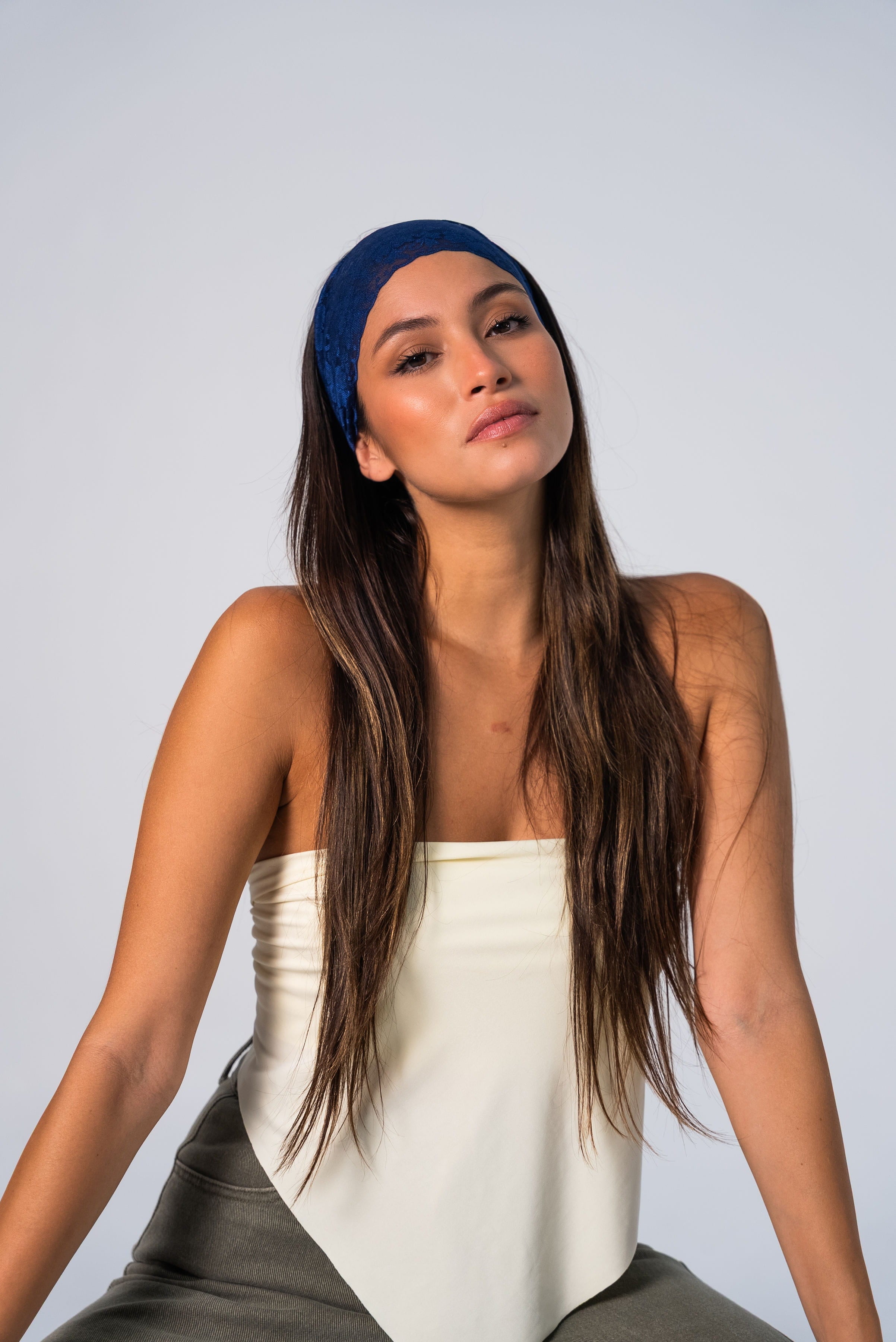 Dentelle bleu