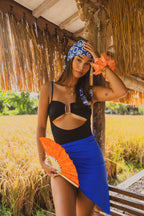 Top & bandana Majorelle