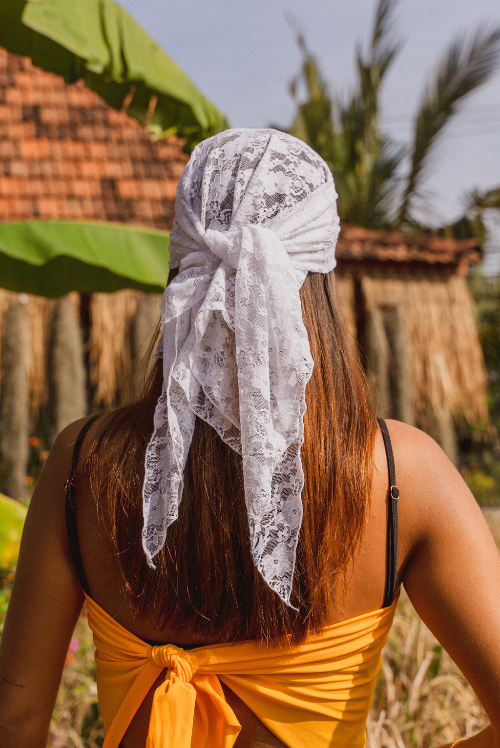 Scarf Dentelle Blanche