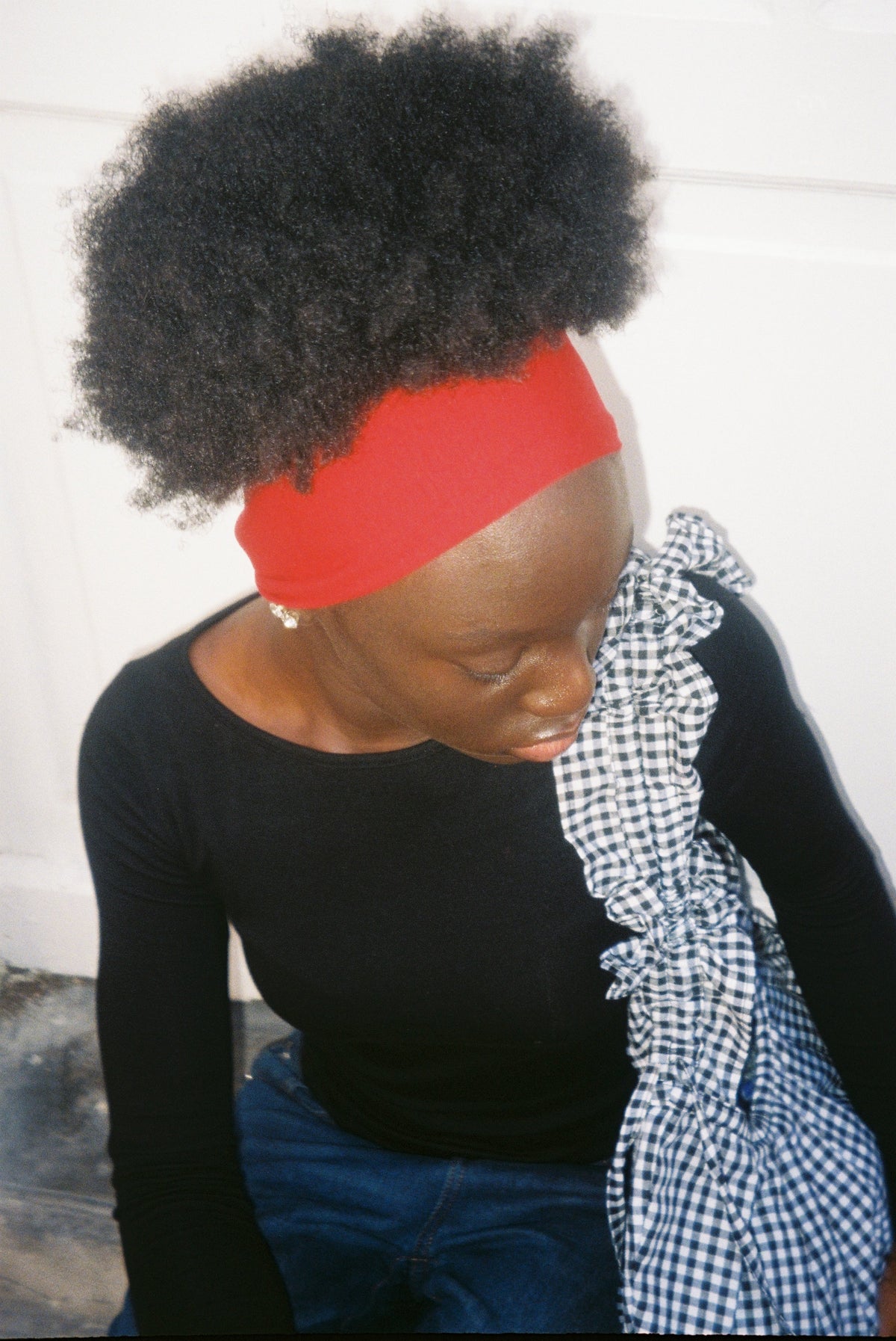Plain Burgundy Headband