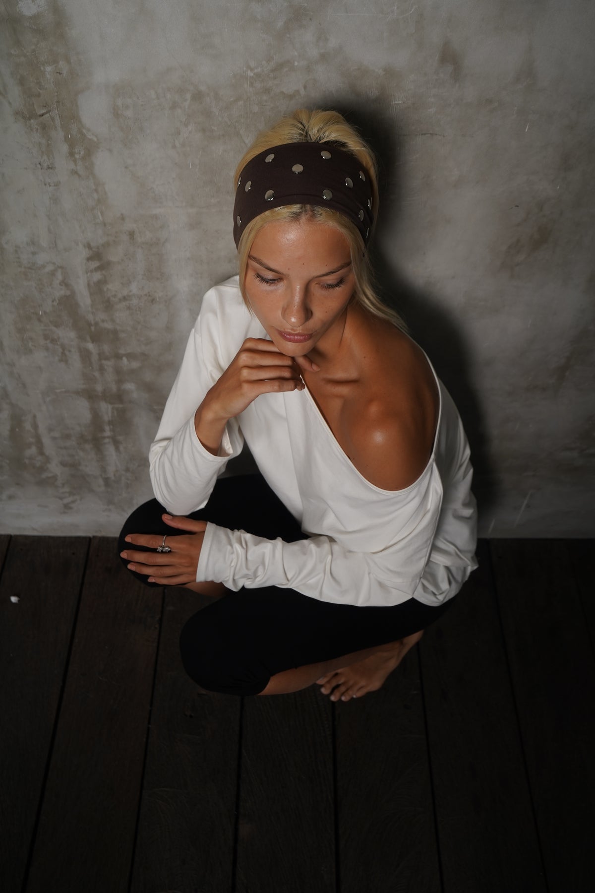 Bandeau Kyoto marron
