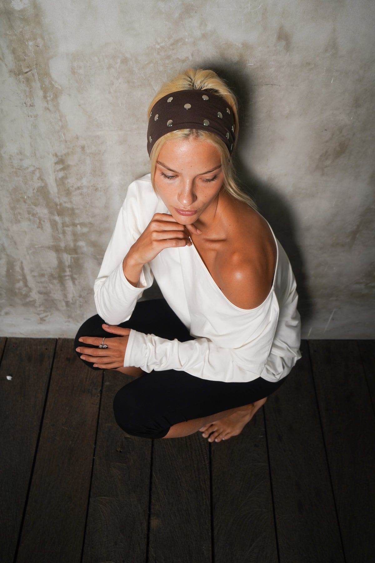 Bandeau Kyoto marron