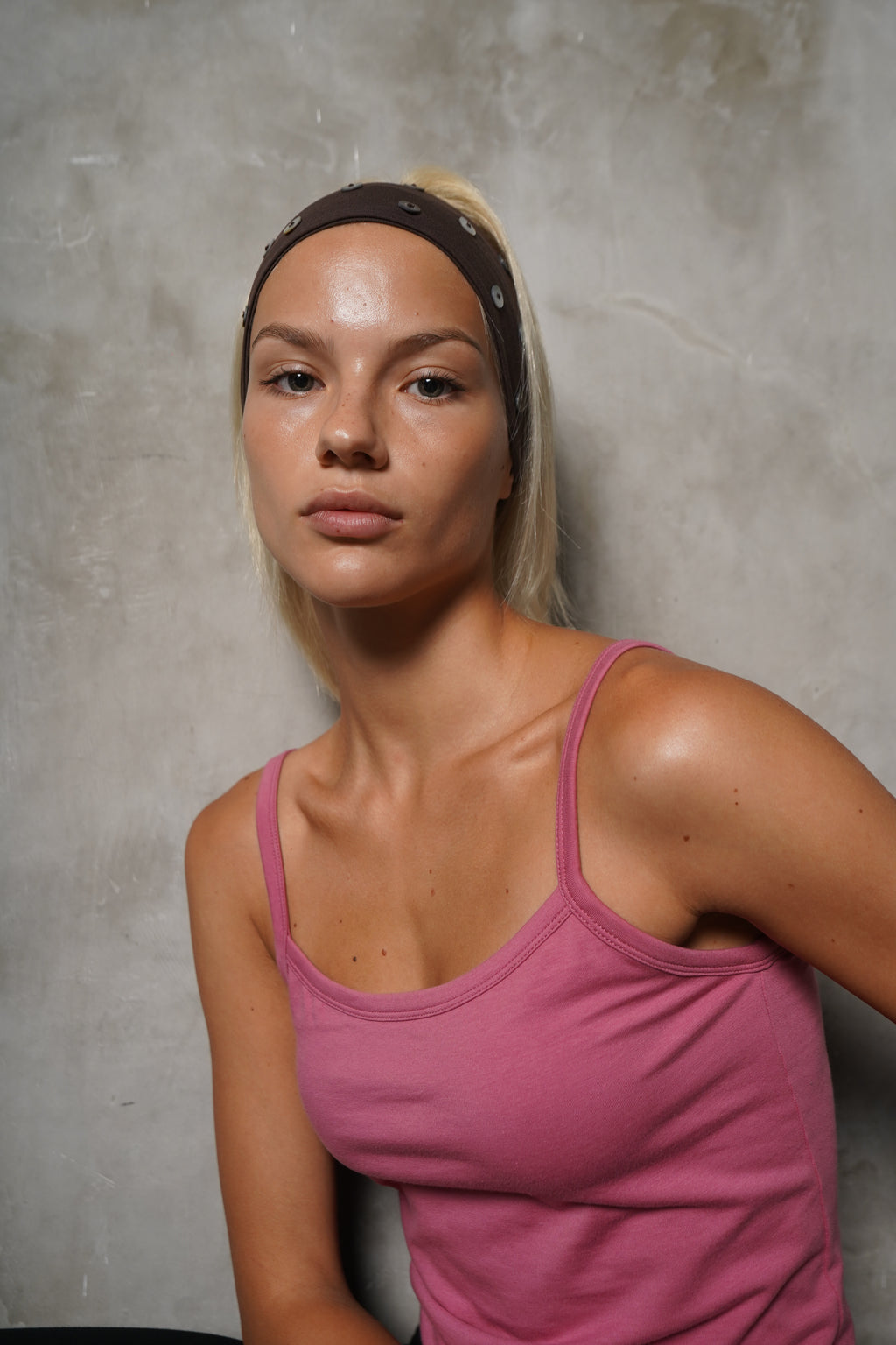 Bandeau Soho marron