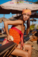 Éventail en batik Alba