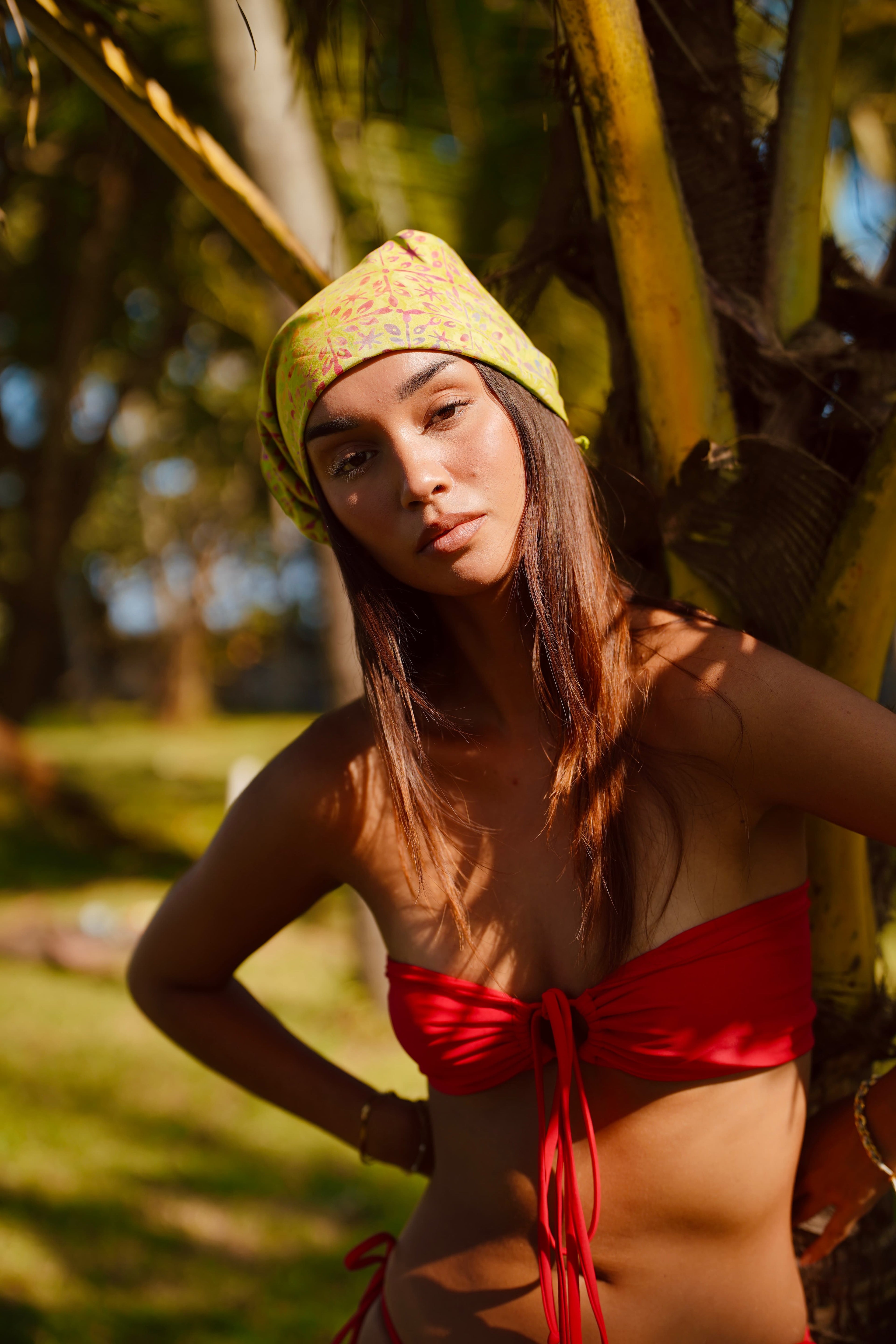 Bandana carré Tropicale